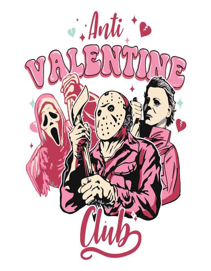 Horror Valentines DTF
