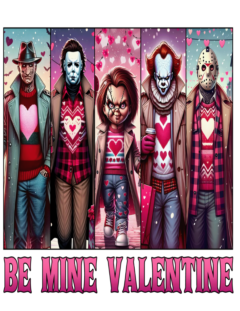 Horror Valentines DTF