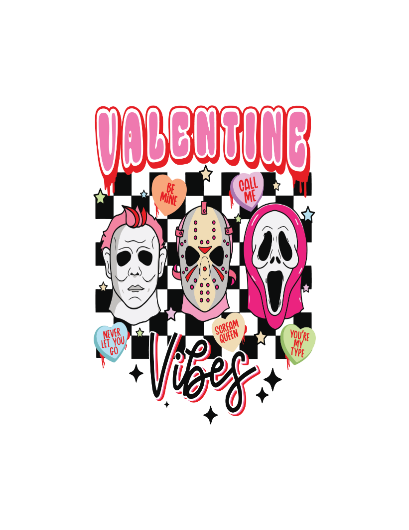 Horror Valentines DTF