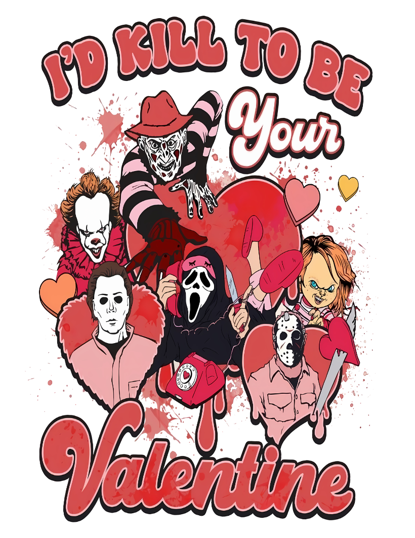 Horror Valentines DTF