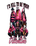 Horror Valentines DTF