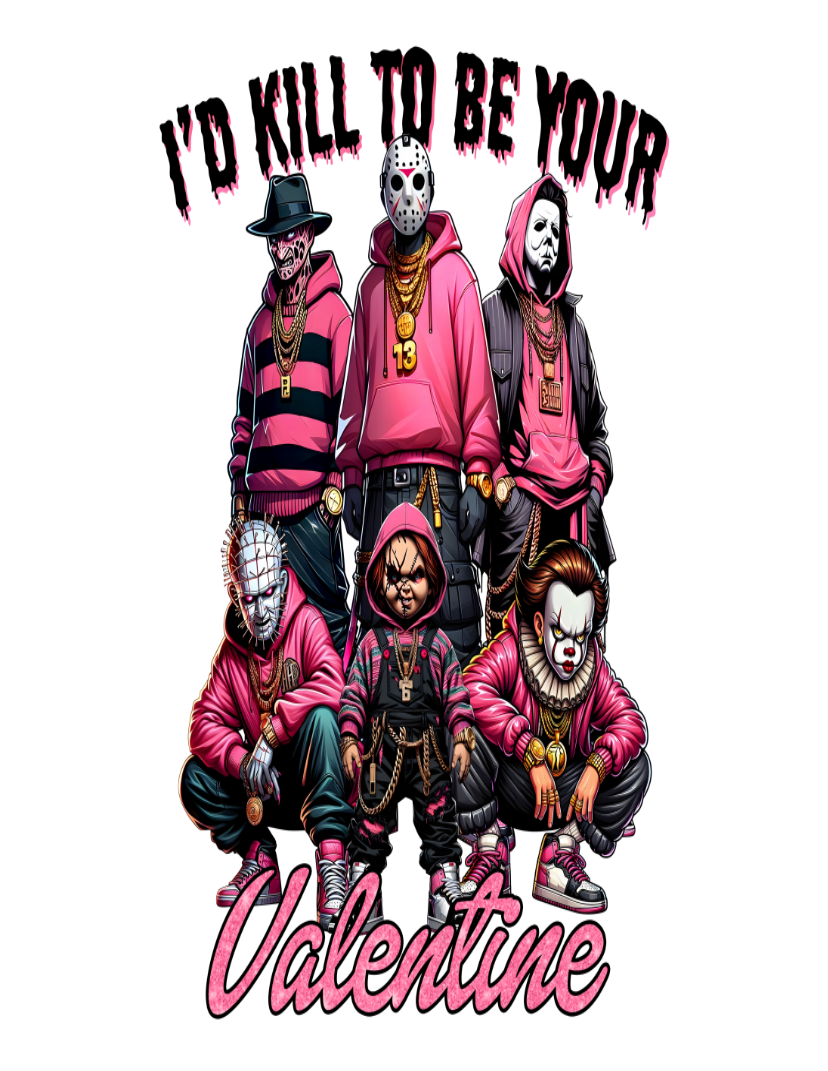 Horror Valentines DTF