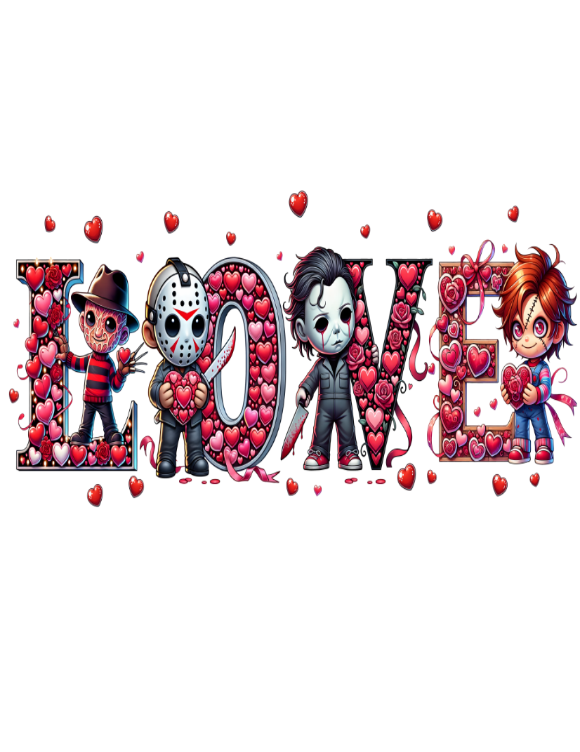 Horror Valentines DTF