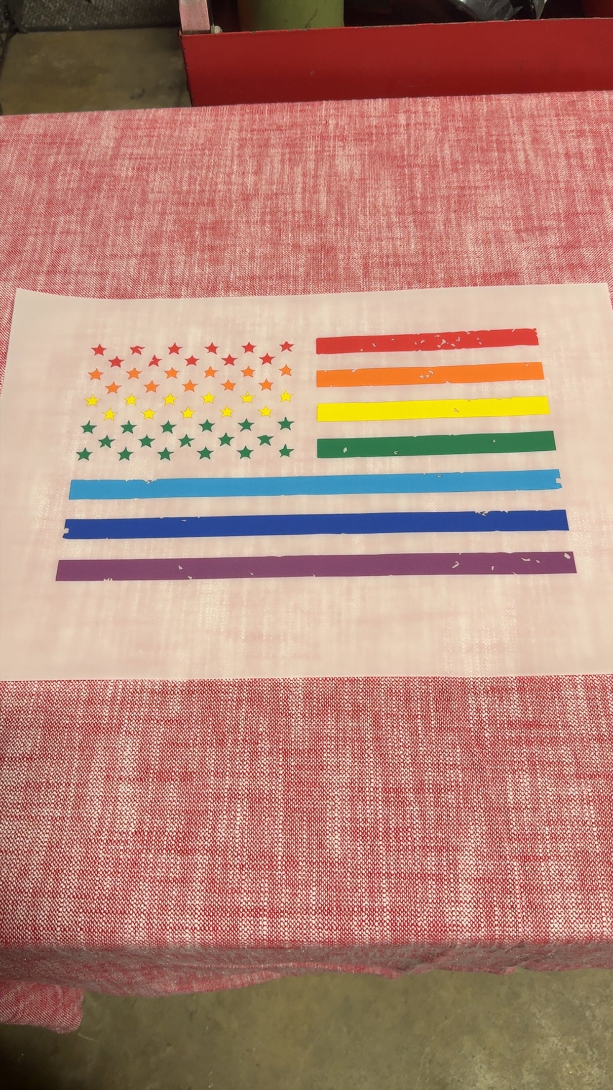 Pride Flag DTF