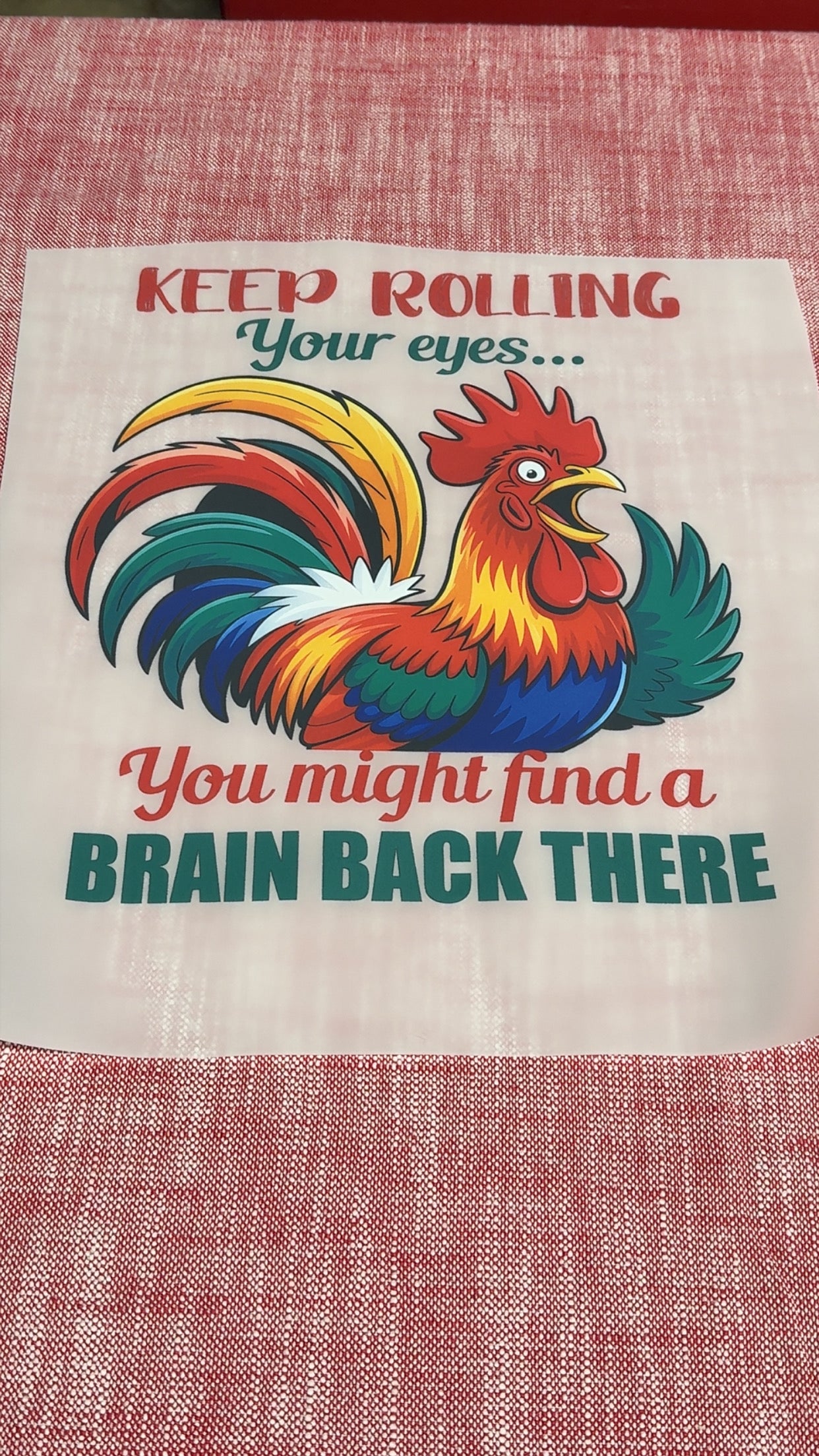 Funny Chicken DTF