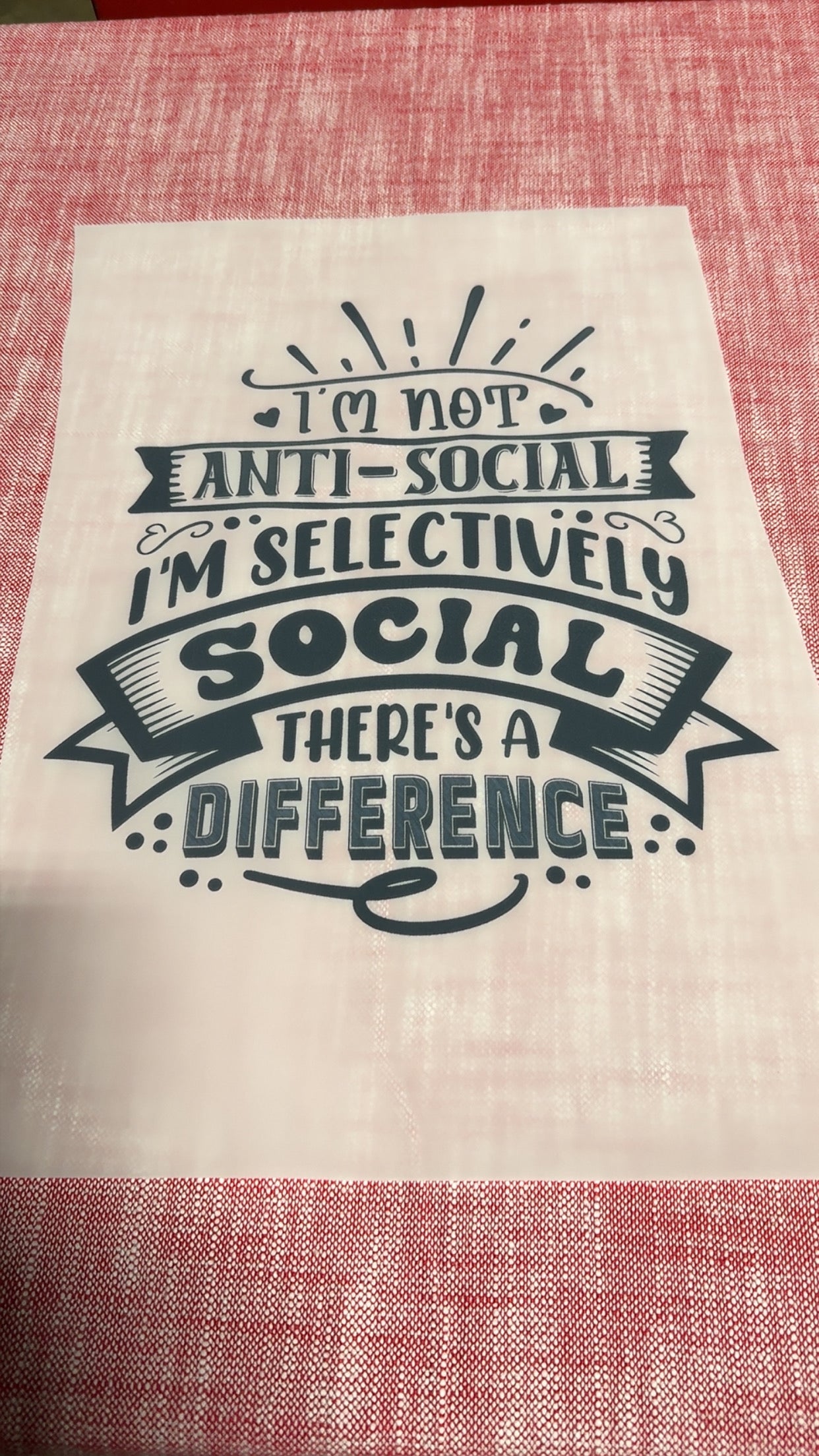 Anti Social DTF